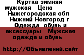 Куртка зимняя, мужская › Цена ­ 10 000 - Нижегородская обл., Нижний Новгород г. Одежда, обувь и аксессуары » Мужская одежда и обувь   